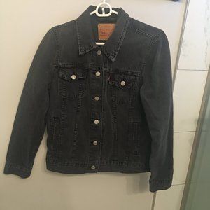 Levi's Black Denim Women's Jacket